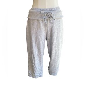 *SOLD*CHAMPION Lounge Cropped Capri Gray Pant Size Large